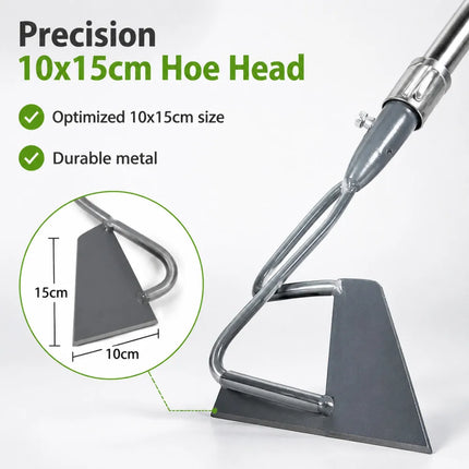 Gardening Weeding Rake Hoe Multifunctional Agricultural Soft Soil Shovel Turf Vegetable Garden Weeder Hand Tool