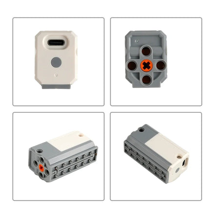 MOC Lithium Battery Motor M Motor 8883 APP Control Bluetooth-Pair Rechargeable Block with Legoeds Building Blocks PF Car Train
