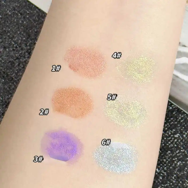 1PC Waterproof and Sweat-proof Eyeliner Eye Shadow Pen - Long-lasting, Colorful, Rich in Color, Fine Glitter, Bright Eye Makeup