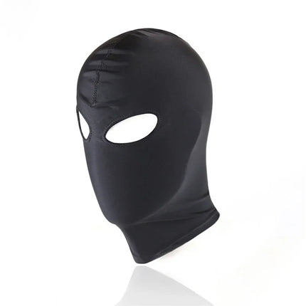 Head Mask Spandex Lycra Hood Bdsm SM Role Playing Game Erotic Latex Leather Fetish Open Mouth Hood Mask Sex Toys adult Sexy Toy
