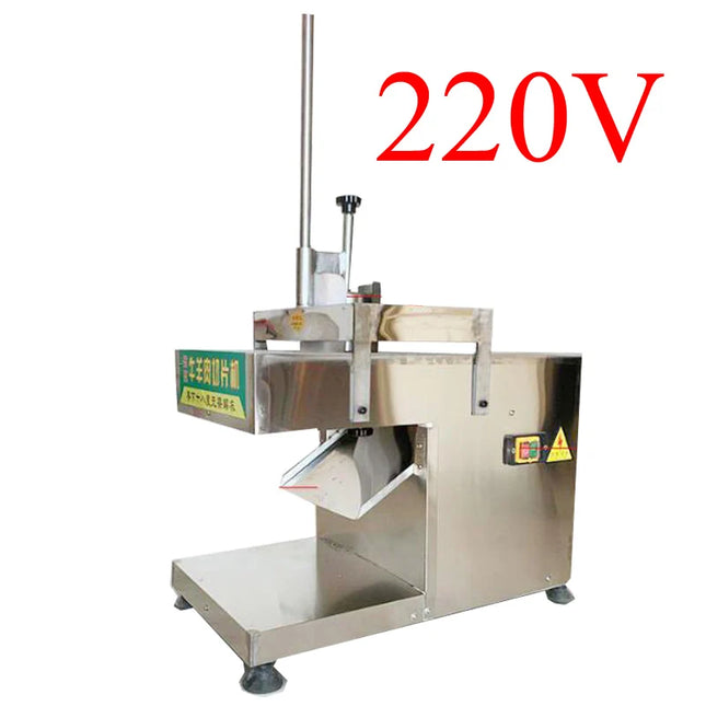 Electric Frozen Meat Cutter Machine Automatic Lamb Cutting Machine Stainless Steel Mutton Roll Slicer Machine