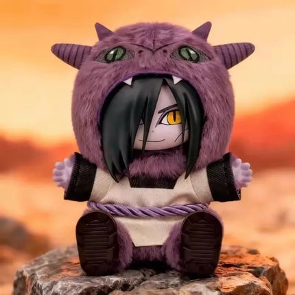 En Stock genuino TOPTOY EAKI Naruto sentado fiesta Konohagakure San'in Jiraiya Orochimaru Tsunade Linda caja ciega de peluche ju