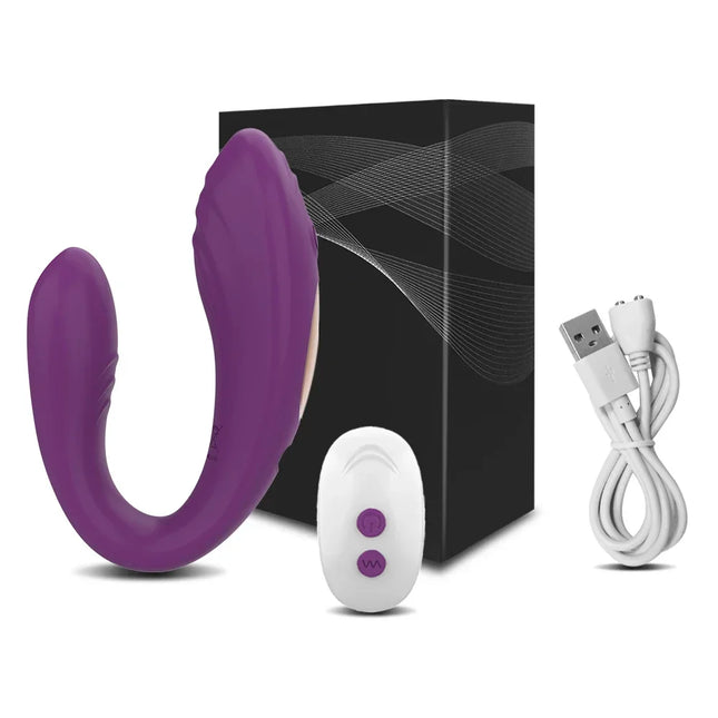 Remote Control  U Type Vibrator for Women Clitoris Stimulate G-Spot Vagina Massage Female Masturbation Sex Toys for Couple