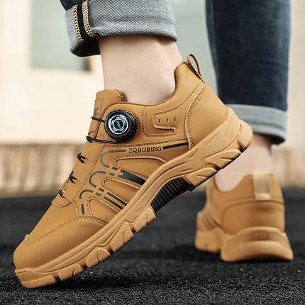 Spring and Autumn Style Driving Business Large Size British Style Comfortable Work Non-Slip Wear-Resistant Casual Shoes Korean Style Trendy Elastic Men's Shoes