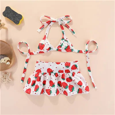 Fashion Dress Set for Small Dogs,Mermaid Dog Clothes,Girls Bikini Swimsuit for Small Dogs,Yorkshire Terrier,Puppy Skirt,Summer