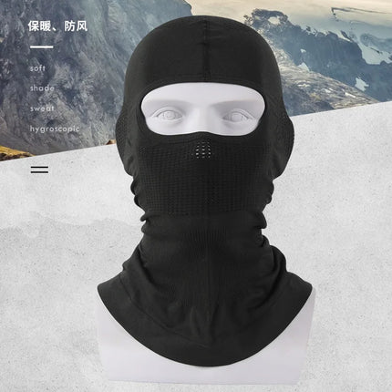 High Elasticity Breathable Balaclava Hat Cycling Full Face Mask Outdoor Sports Ski Motorcycle Mask Scarf Helmet Inner Cap