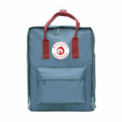 Outdoor Waterproof Student Backpack Large Capacity Computer Bag Oxford Cloth Breathable Shockproof Anti-wear Leisure Travel B...