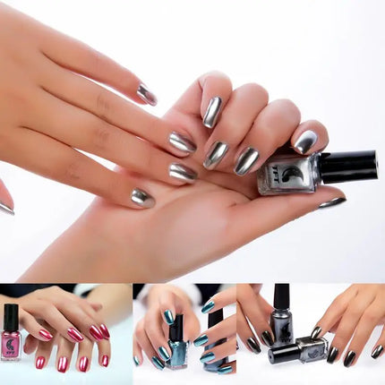 Metallics Nail Polish Mirror For Women Girl As Makeup Tool