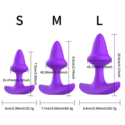 3 Different Sizes Silicone Plugs Anal Butt Plug Anal Dilation Trainer Prostate Massager Adult Games Sex Toys For Men Women Gay