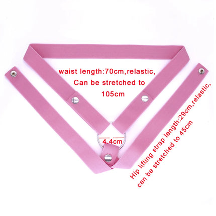 Black or Pink Male Penis Cage Chastity Cage Lock Device w/4 Rings Virginity Device 5 Sizes