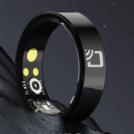 NFC Smart Ring Men Women Heart Rate Health Monitor Sleep Monitors Smartring IP68 Waterproof Multi-sport Mode 7MM Ultra Thin Ring