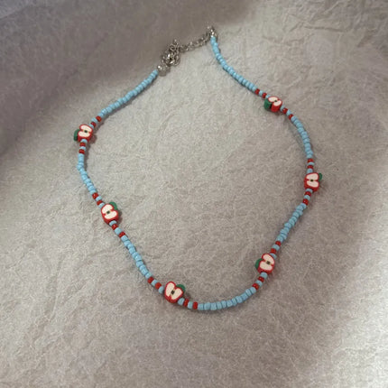 Bohemian Handmade Beaded Choker Necklace Adjustable Colorful Seashell Surfer Necklaces Beach Crystal Charms for Jewelry Making