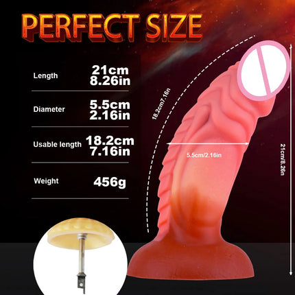 Sex Machine Sav Elastic Contraction Adapter for V-U-LOCK Attachments Dildo Saber Jigsaw Reciprocating Saw A Large Animal Dildo