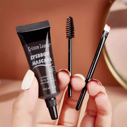 4 Colors Professional Eyelash Eyebrow Dye Tint DIY Fast Tint Waterproof Long Last Natural Semi Permanent Eyebrow Coloring Cream