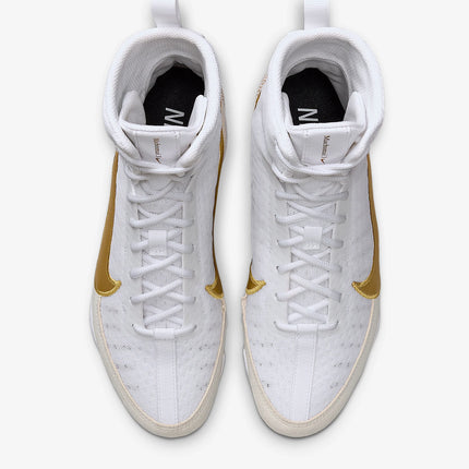 Nike Authentic Machomai 3 Men's Women's High-Top Lace-Up Durable Boxing Shoes HF7333-100