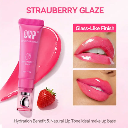 Fruit-flavored Enhancing Complexion Lip Serum, Hydrates and Moisturizes, Does Not Stick To The Cup, Convenient for Daily Use