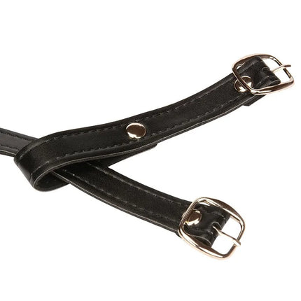 Sex Open Mouth Gag with Nose Hook Slave Mouth Harness Bondage Restraints Bdsm Gag Adult Toy Sex Games Fetish Collar For Woman