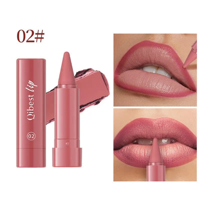 Tapered Lip Liner Pencil Set Matte Red Brown Velvet Lipstick Lasting Waterproof Non Sticky Contouring Tint Lipliner Lip Makeup