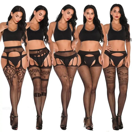 8 Style Adult Products Sex Toys for Women Fishnet Elastic Stockings Sexy Lingerie bdsm Sex bondage Erotic Toys for sex