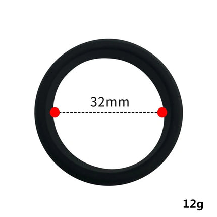 6 Pcs Male Penis Rings Cock Rings Sleeve Delay Ejaculation Silicone Beaded Time Lasting Erection Sex Toys For Men Adult Games