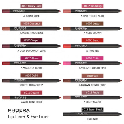 PHOERA 8 Colors New Lipstick Matte Long Lasting Lip Tint Waterproof Non-stick Cup Lip Glaze Red Lip Makeup Beauty Cosmetics
