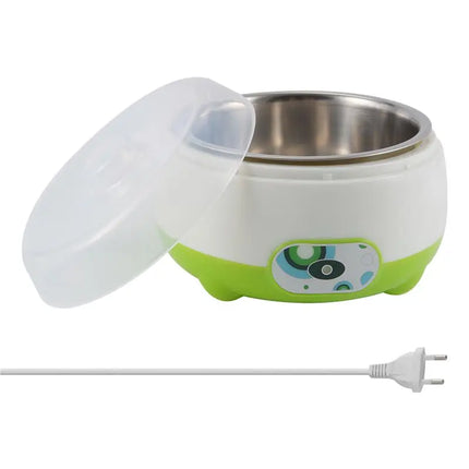 Promotion!Yoghourt Machine, Automatic Stainless Steel Liner Yogurt Maker Machine Home DIY Yoghourt Container, Yogurt Maker EU Pl