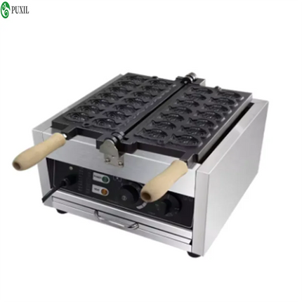 1500W sea bream cooking machine, commercial mini fish cake tool, Internet famous spread pancake machine, fried sauce pancake