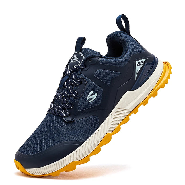 HOBIBEAR Unisex Hiking Sneakers - Lace-Up Walking Outdoor Travel Shoes / Chaussures Randonnée HOBIBEAR Unisexe