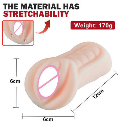 3D Realistic Male Masturbation Pussy Sex Vagina Real Men Pussy Sextoy for men masturbstor adult Blowjob Sex Products Stimulate