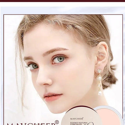 4Color Waterproof Full Coverage Concealer for Tattoos Scars Acne Marks Dark Circles Natural Finish Foundation for All Skin Tones