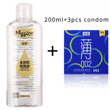 400ML Upgrade Golden Lubricant for Smoothing Lube Massage Gel Liquid Personal Lubricant for Long-Lasting Pleasure for Men, Women