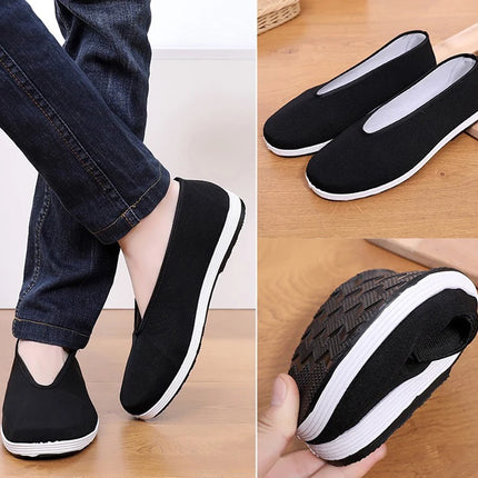 Neutral Chinese traditional Kung Fu cotton shoes Tai Chi martial arts training sports shoes breathable and wear-resistant sports