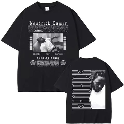 Rapper Kendrick Lamar DAMN To Pimp A Butterfly Mr. Morale & The Big Steppers Album Graphic Wamen Unisex Men T-shirt