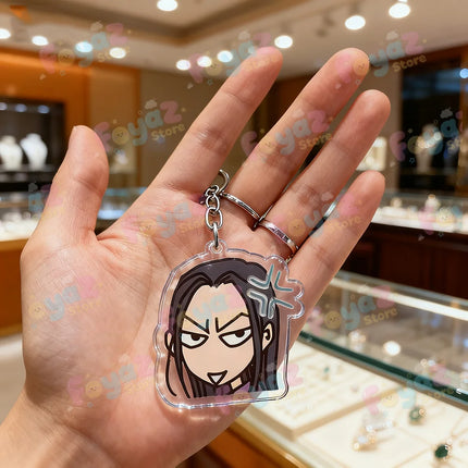 Cute Anime Nana Keychain for Accessorie Bag NANA Chibi Farming Charm Keyrings Jewelry Friends Oosaki Nan Manga Gifts