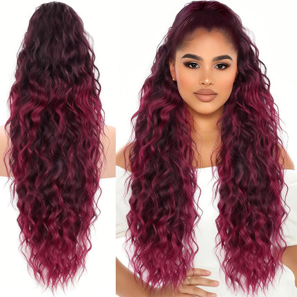 Claw Clip Ponytail Extension for Women Long Wavy Hair Extensions Fluffy Natural Looking Synthetic Clip in Ponytail Hairpiece