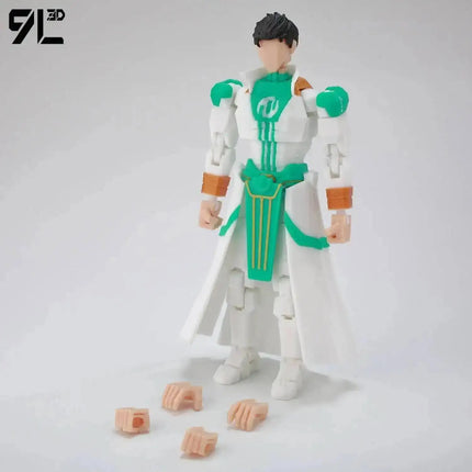 9L3D Lucky13 Dummy13 Reanimator Invinc Action Figure Toy 3D Printed Movable Doll Multi-Jointed Hero Collectible Desktop Ornament