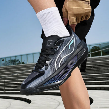 large-size basketball shoes wear-resistant summer sports sneaker with shock absorption professional combat for student children