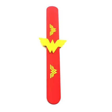 1 Pc Cartoon Silicone Wristband Super Hero Action Figures Theme Automatic Bending Fitting Kid Gift Toy