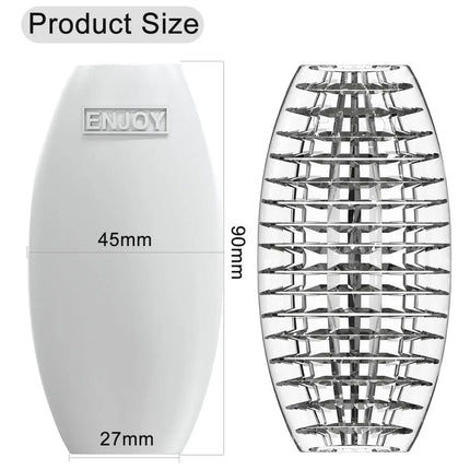 Male Masturbation Cup Realistic Textured Sleeve Sex Toy for Men Enhanced Pleasure Adult Toy