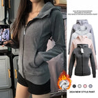L code [recommended 55-60kg ] / Dark gray [plus velvet-silver fox velvet]