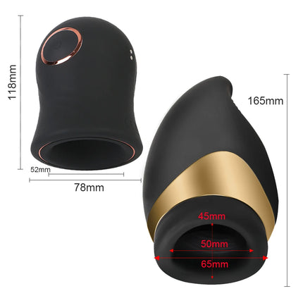 Male Masturbator Artificial Blowjob Sucking Vibrators For Men Penis Pump Cock Enlarger Medical Exerciser Oral Sex Toys 18 Erotic