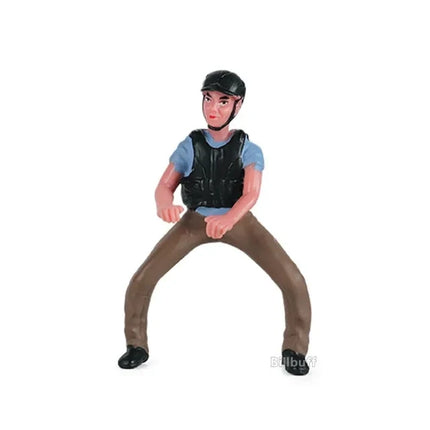 Latest Farm Horse Race House Car Model Action Figures Emulational Horseman Horse Animal Playset Figurines Toy for Christmas Gift