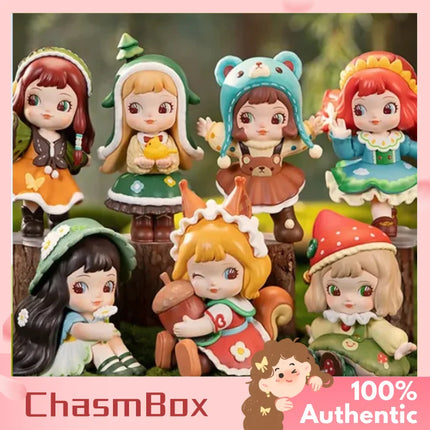 Charline Forest Children Series Vinyl Face Blind Box Toy Collectible Healing Plaything Display Piece Trendy Collectibles