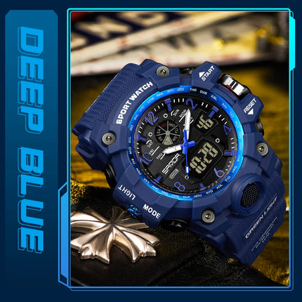 SANDA Brand G- Style Military Watch Men Digital Shock Sports Watches For Man Waterproof Electronic Wristwatch Mens Relogios 3169