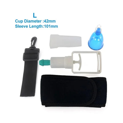 Male Penis Extender Vacuum Cup Set Glans Extension Penise Master Pump Sleeve Belt For Men Stretcher Enhancement Adult Product