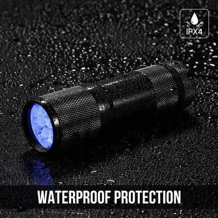 Portable 9/12/21 LED UV Ultraviolet Flashlight Blacklight 395NM Mini Torch Lantern For Pet Urine Stains Black Light Flashlights