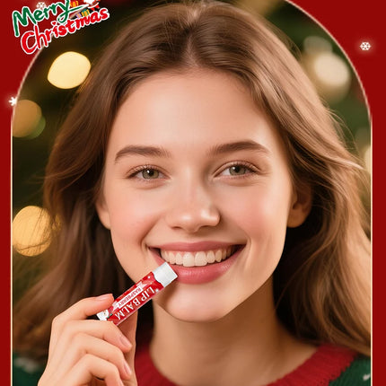 20PCS lipstick Set -5 Taste Christmas Theme Deep moisturizing and lasting moisturizing to create plump and shiny lips