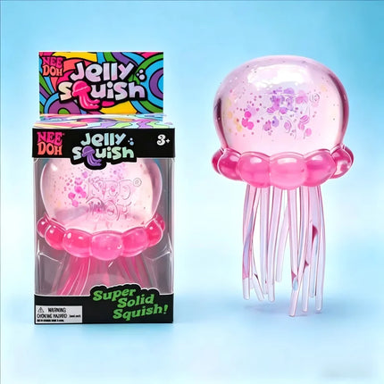 Squishies Nee Doh Medusa, Juguete Sensorial de Agua, Juguete Antiestrés de Gel Suave para Apretar