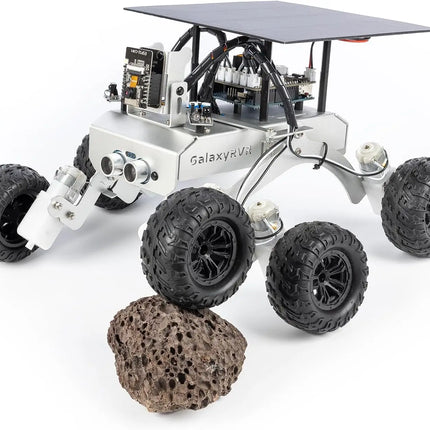 SunFounder GalaxyRVR Mars Rover STEM Kit for Arduino, Compatible with Uno R3, Rocker-Bogie Suspension,Scratch,C,Camera, FPV