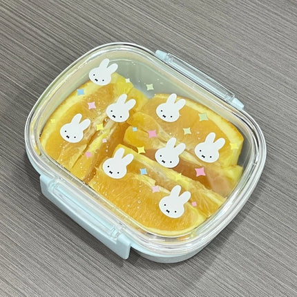 Miffy Lunch Box Cute Lunch Food Container With Lids Sealed Leak-proof Almacenamiento Cocina Portable Fruits Bento Box For Kids